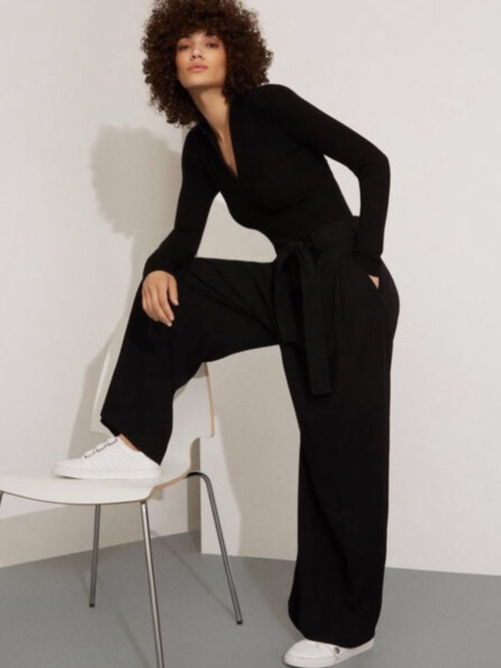 Karen Millen Knit Zip Top